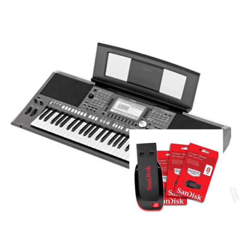 FLASHDISK USB MIDI SONG DAN STYLE KEYBOARD YAMAHA ROLAND TERBARU TERLENGKAP BERKUALITAS PROMO