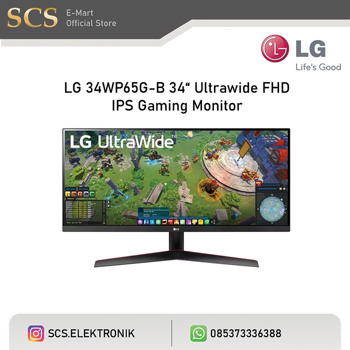 LG 34WP65G-B Monitor