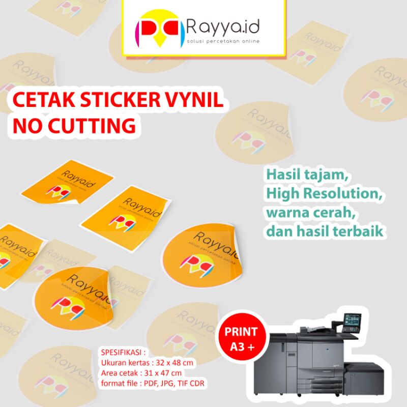 

CETAK STICKER VYNIL A3+ MURAH | PRINT A3+ MURAH JAKARTA