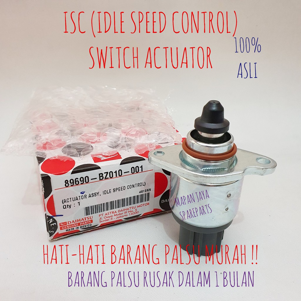 ISC RPM ORIGINAL - IDLE SPEED AVANZA / XENIA / RUSH / TERIOS (ACTUATOR)