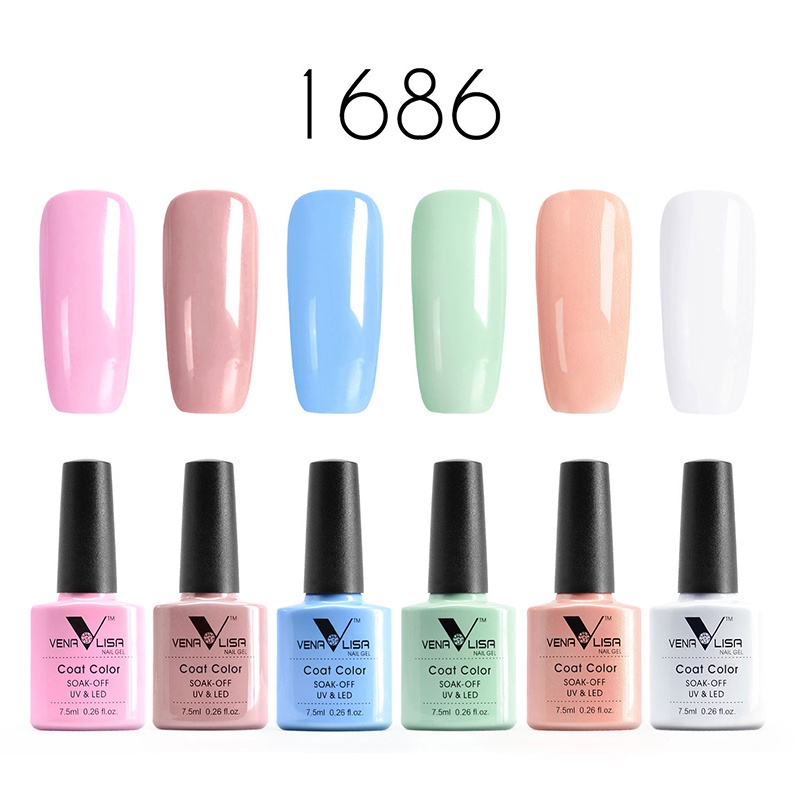 ORIGINAL UV Gel Nail Polish Set 6pcs