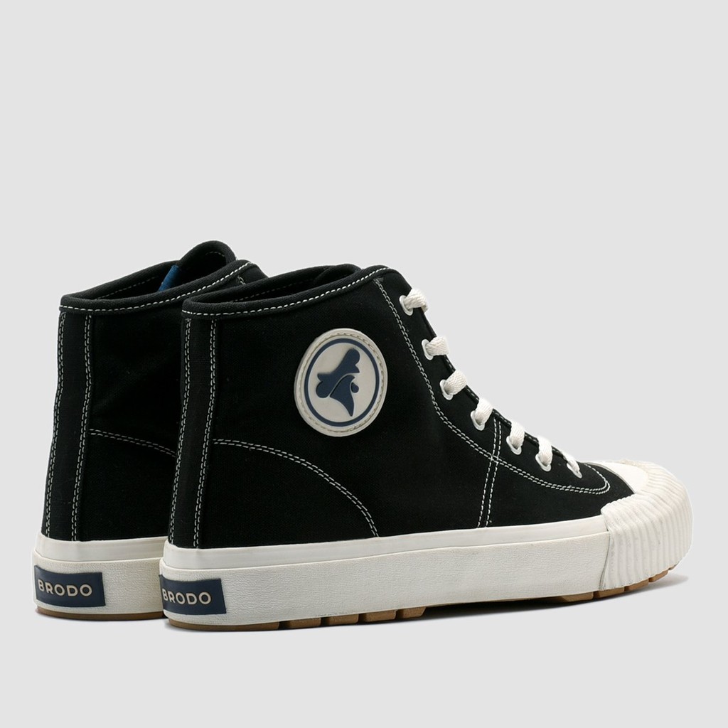 Sepatu Brodo Vulcan Hi Boots (Navy/Olive/Black)-4