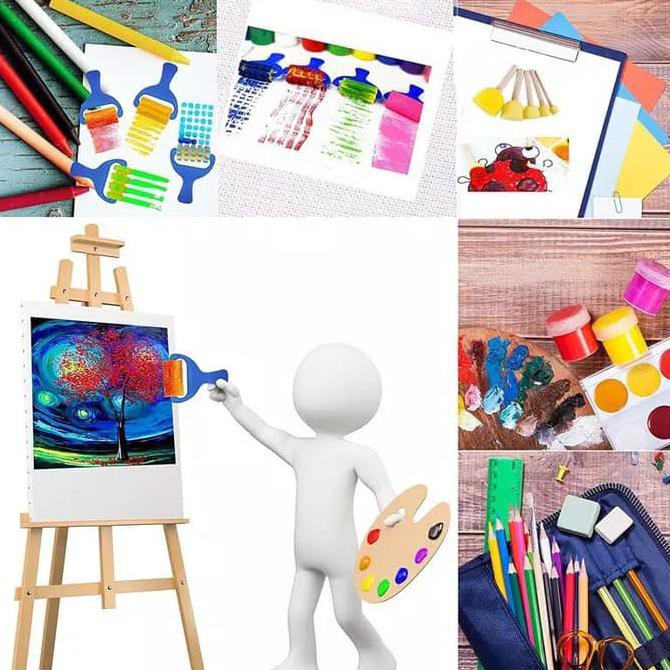 

Stok Baru! Mainan Edukasi Anak 39Pcs Peralatan/Kuas Lukis Diy Sponge Printing Murah