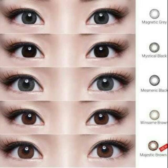 softlens freshkon alluring warna baby eyes bulanan monthly ready minus tinggi -10