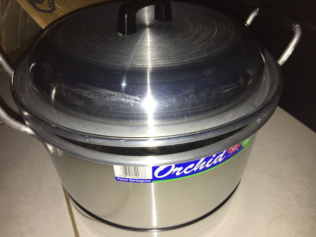 Panci Serbaguna 22 Cm Orchid / Steamer / Langseng