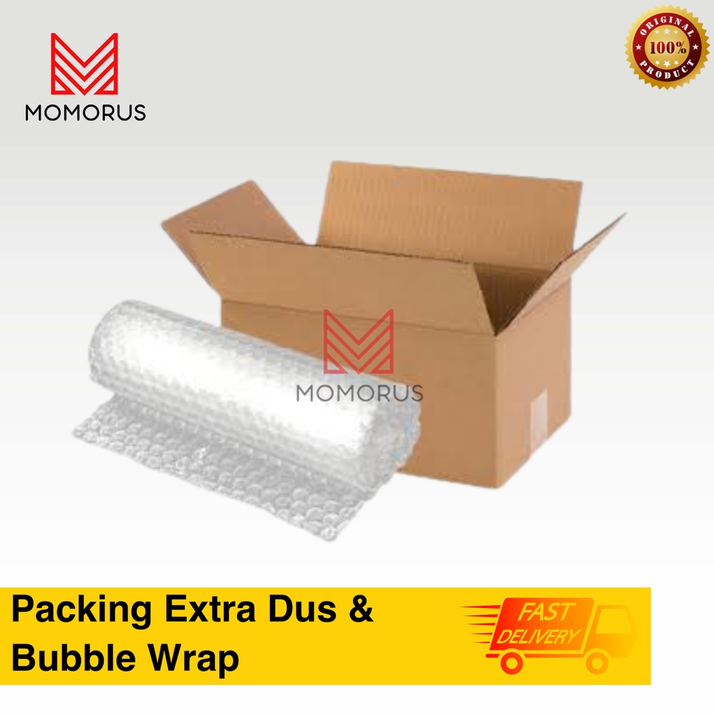 

Tambahan Bubble Wrap dan Kardus (Untuk Packing) Hanya Untuk Pembelian di Momorus