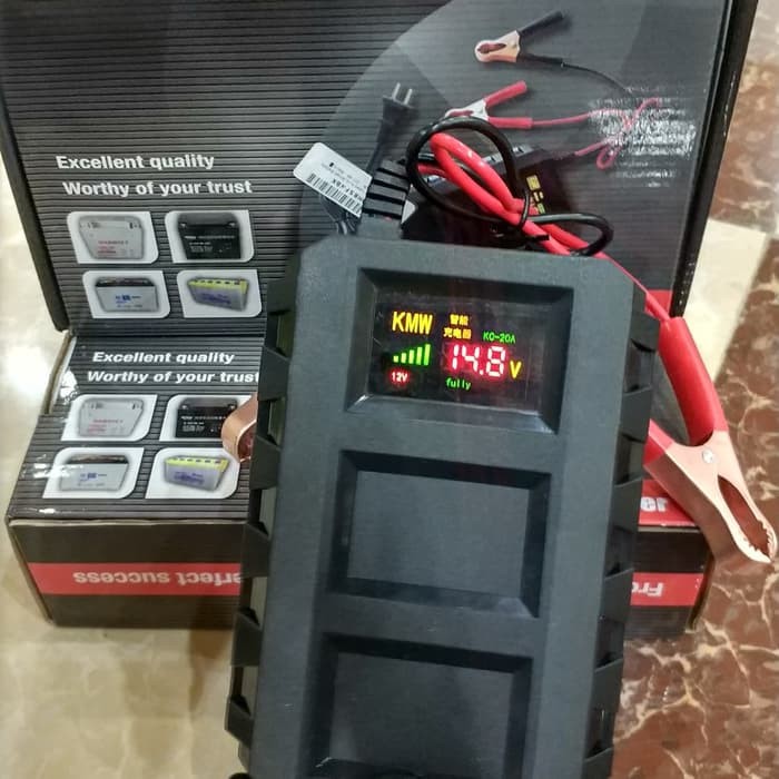 Charger Aki, Cas Aki Otomatis 10A Bisa Cas sampai Aki 100 Ampere