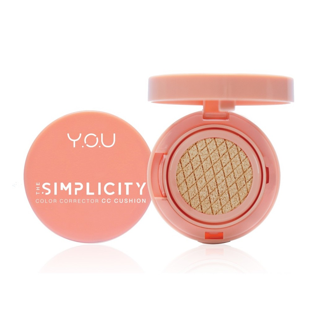 THE SIMPLICITY Color Corrector CC Cushion by Y.O.U 15g Shopee Indonesia