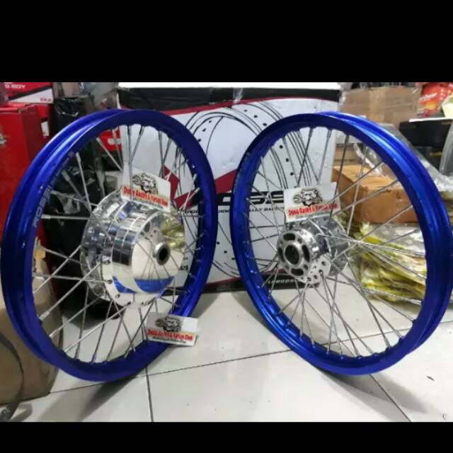 Paketan Velg Tromol Jari Jari New Spin Hayate Skydrive Skywave