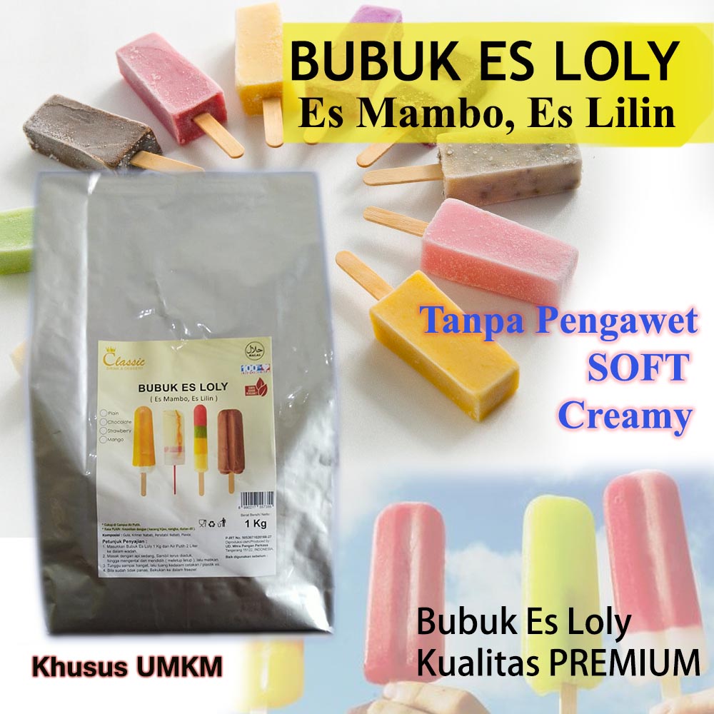 

Bubuk Es Loly ( Es Mambo, Es Lilin ) 1 Kg