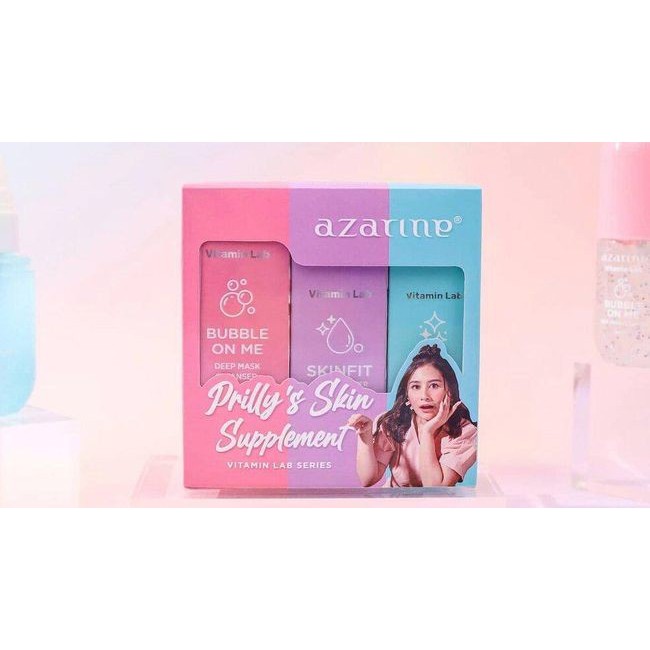 ✨LACIKOSME✨ AZARINE VITAMIN LAB - BUBBLE ON ME ESSENCE TONER HYDRAOXIDANT AMPOULE
