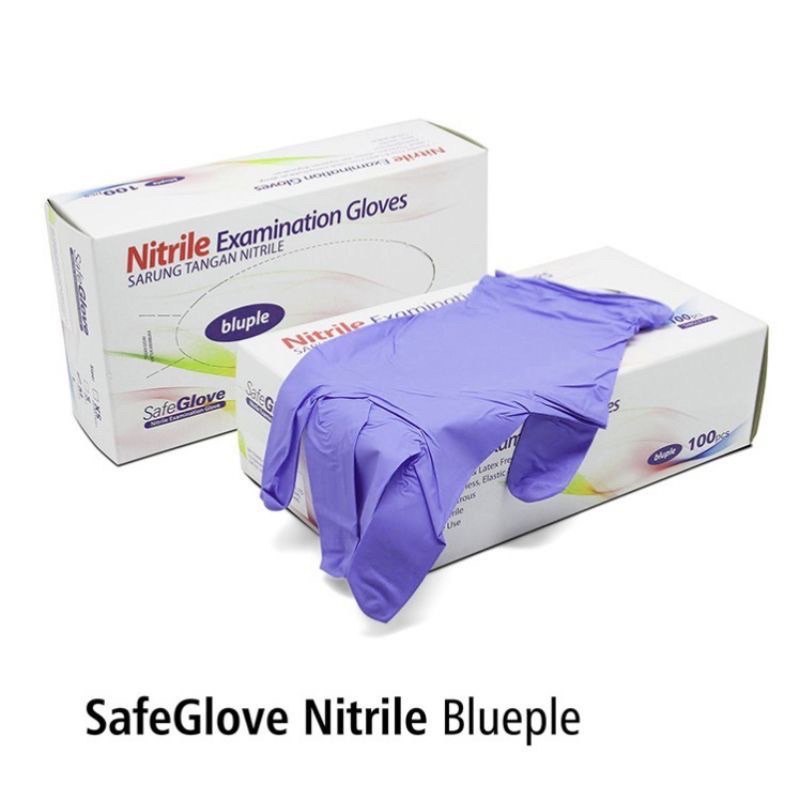 Sarung Tangan Nitrile / Handscoon Nitril Safeglove