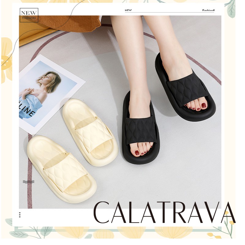 Sandal Selop Karet Jelly Wanita Calatrava | Sendal Slop Cewek Anti Slip | 1220