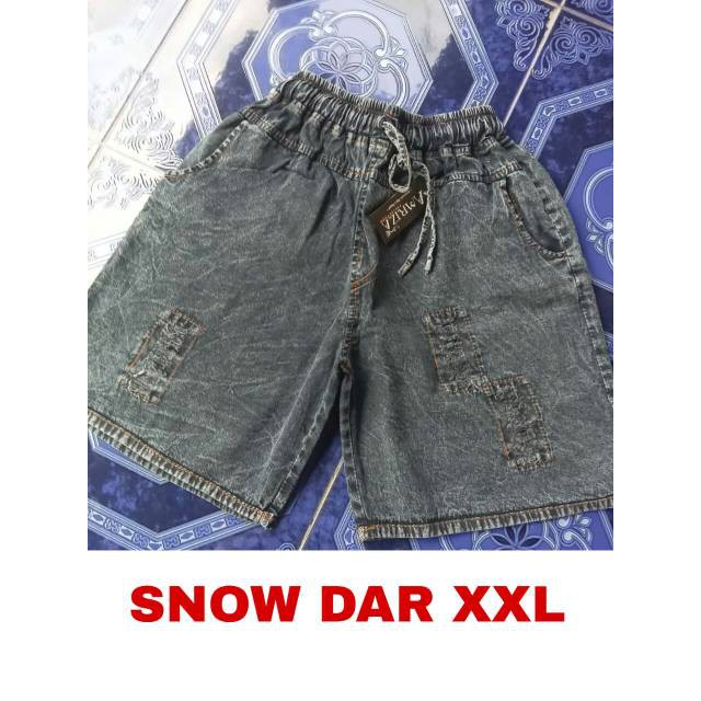 Celana Pendek Wanita HOT PANTS JEANS SOBEK RAWIS Standart dan JUMBO