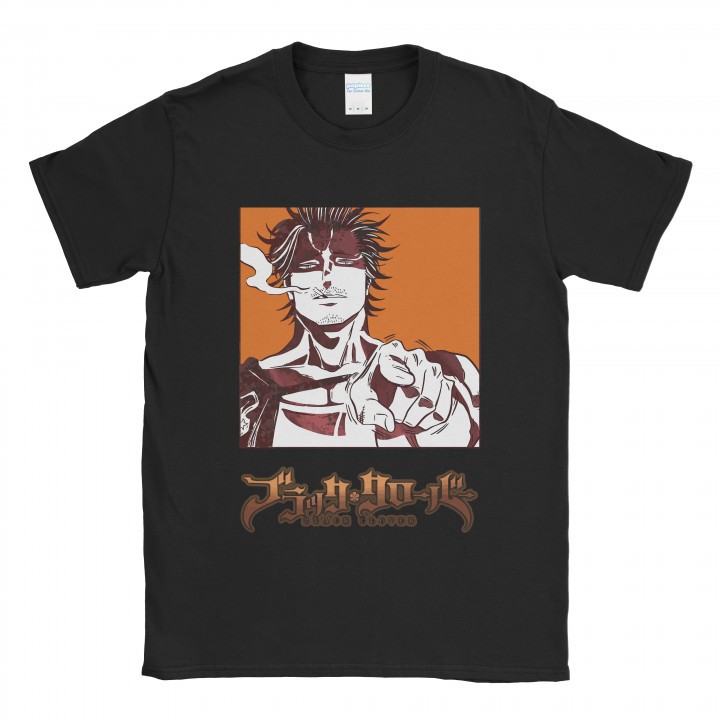 Baju Kaos Black Clover Yami