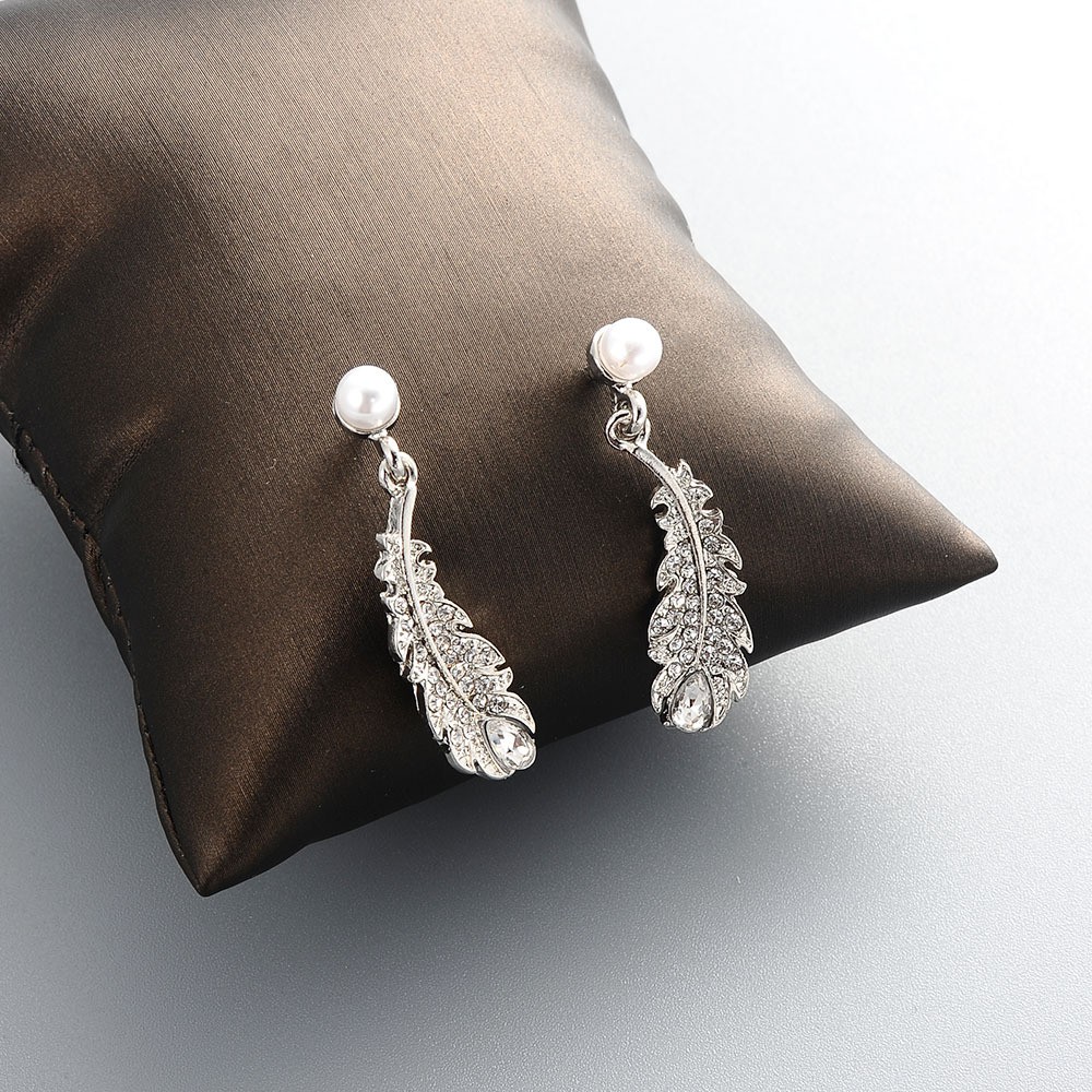 【Free Gift】COD 925 Silver Needle Korean Drama Hotel Del Luna Tassel Earrings Anting