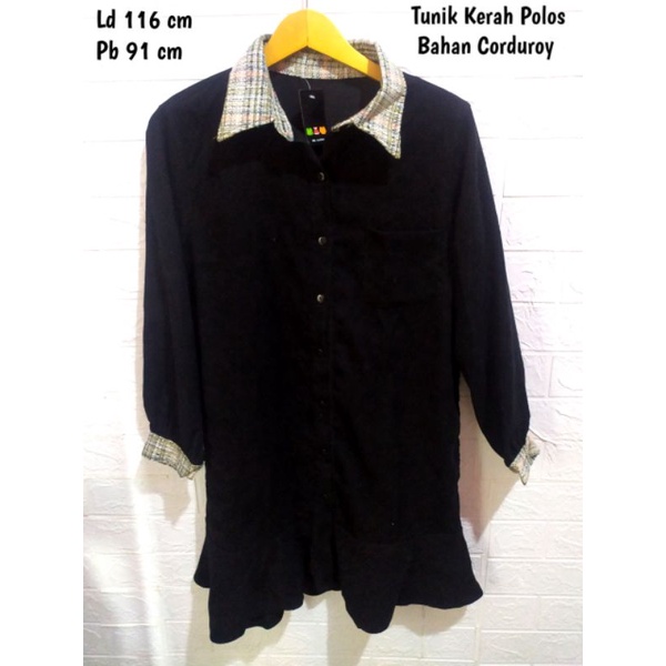 Tunik Kerah Polos