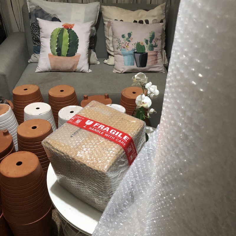 

ekstra bubble wrap packing