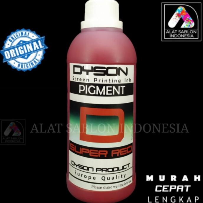 

Biang Warna Sablon Merah Pigmen Red Dyson 500Gr