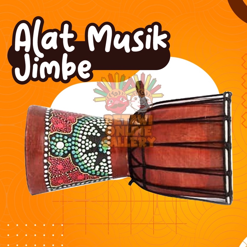 Alat Musik Tradisional Jimbe uk 40 cm