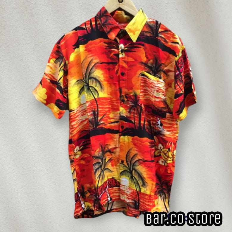 [SDL.25Au22ᴮ] KEMEJA PANTAI MOTIF HAWAI BALI DEWASA | HEM PANTAI BALI