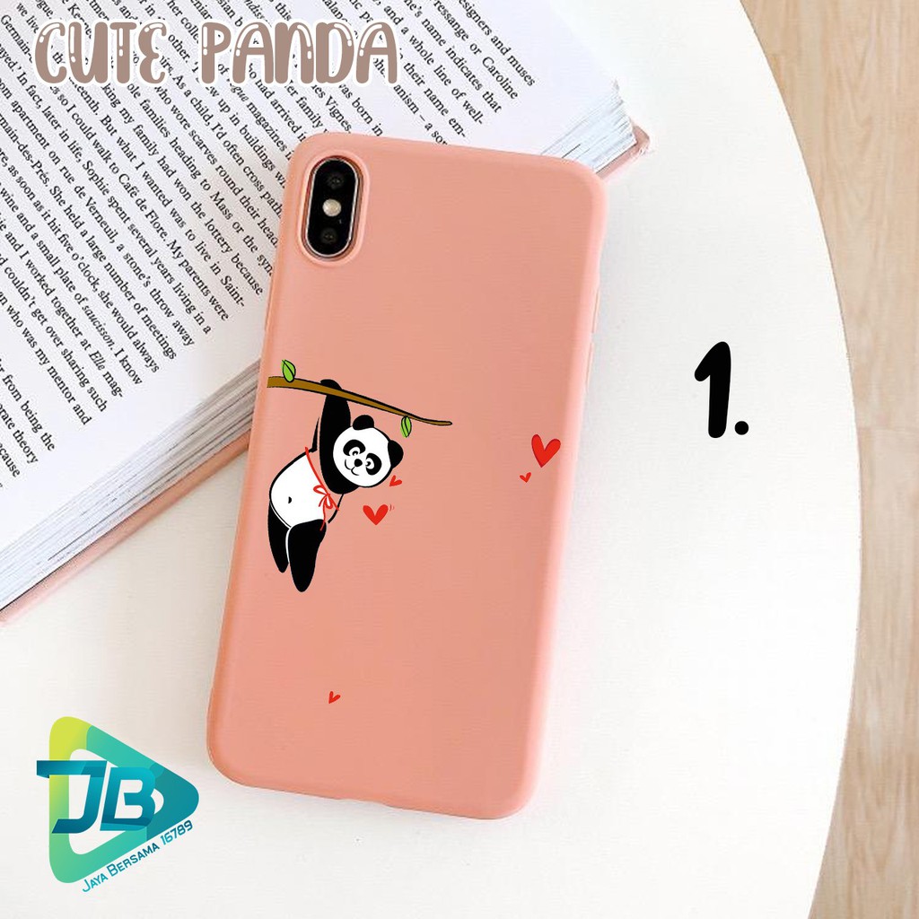 SOFTCASE CUTE PANDA XIAOMI REDMI 3 4A 5A 6 6A 7 7A 8 8A PRO 9 9C 9A NOTE 3 4 5 6 7 8 9 10 PRO JB3395