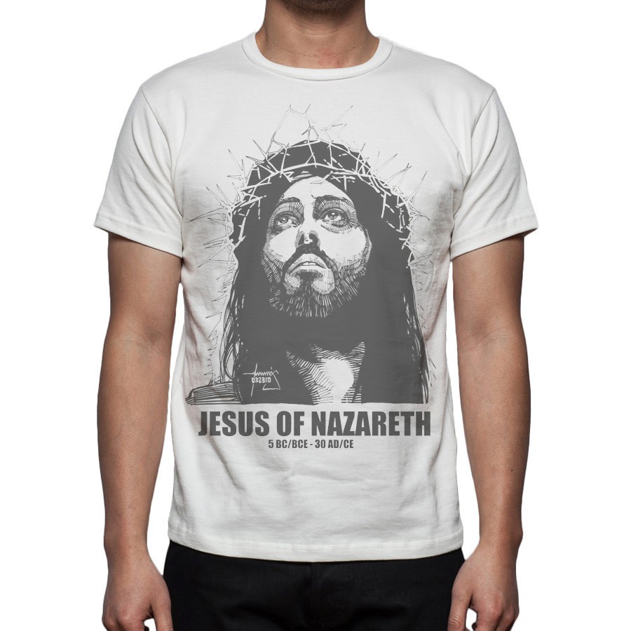 Kaos Putih Jesus Of Nazareth Tismy Store