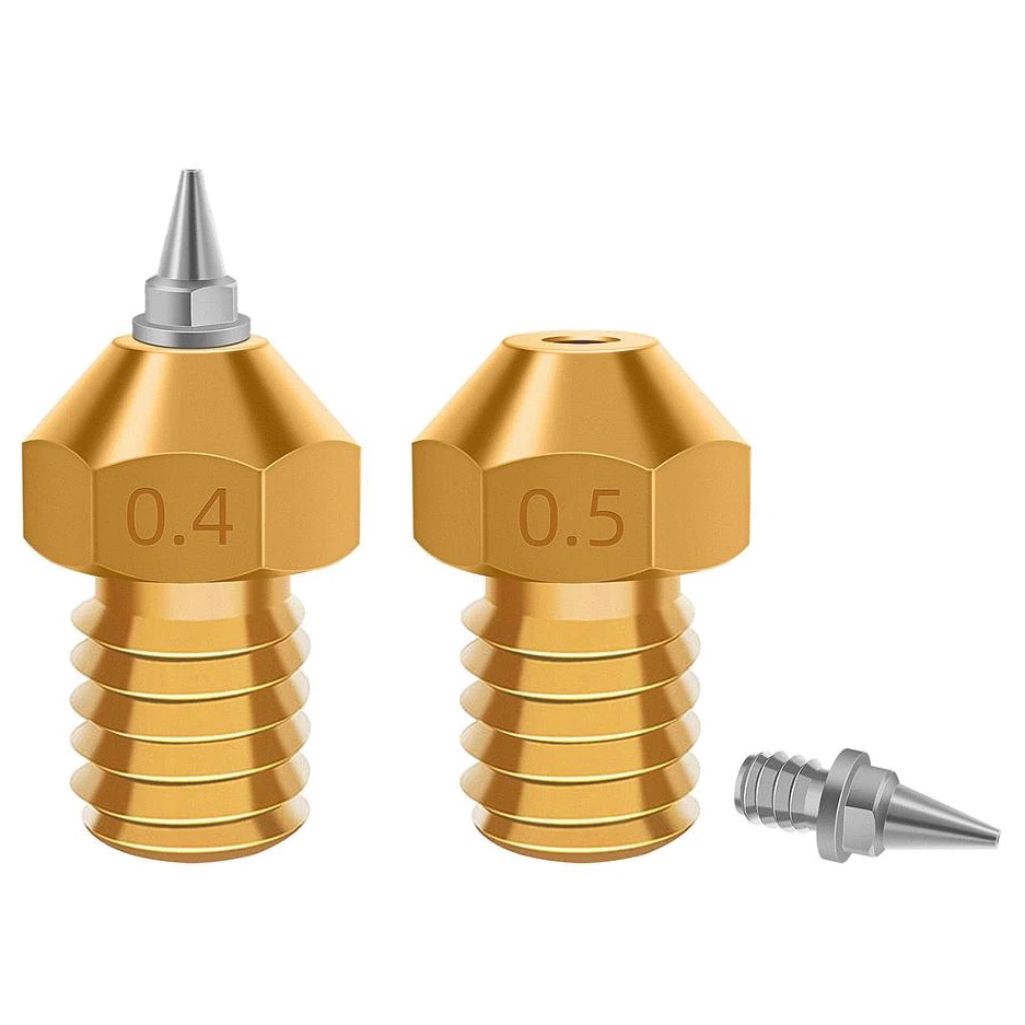 Nozzle Airbrush w/ Removable Stainless Steel Tips for E3D Hotend