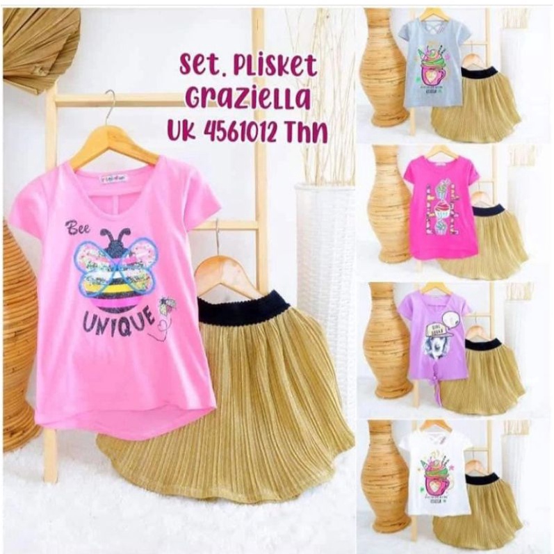 SALE STOK SET PLISKET KAOS