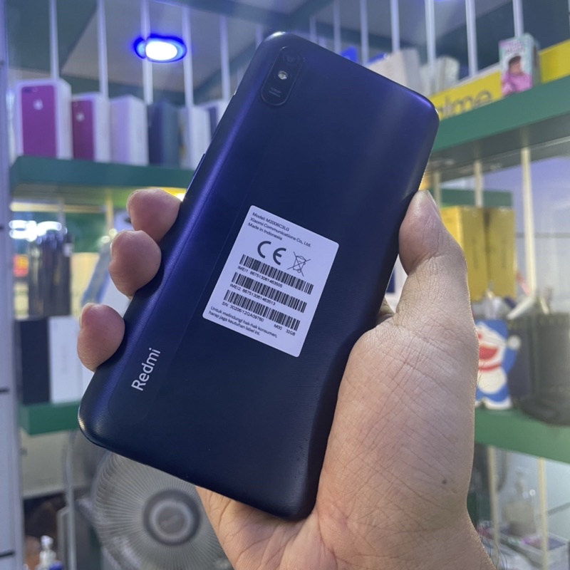 xiaomi redmi 9a ram 3/32gb second bekas pakai mulus fullset original