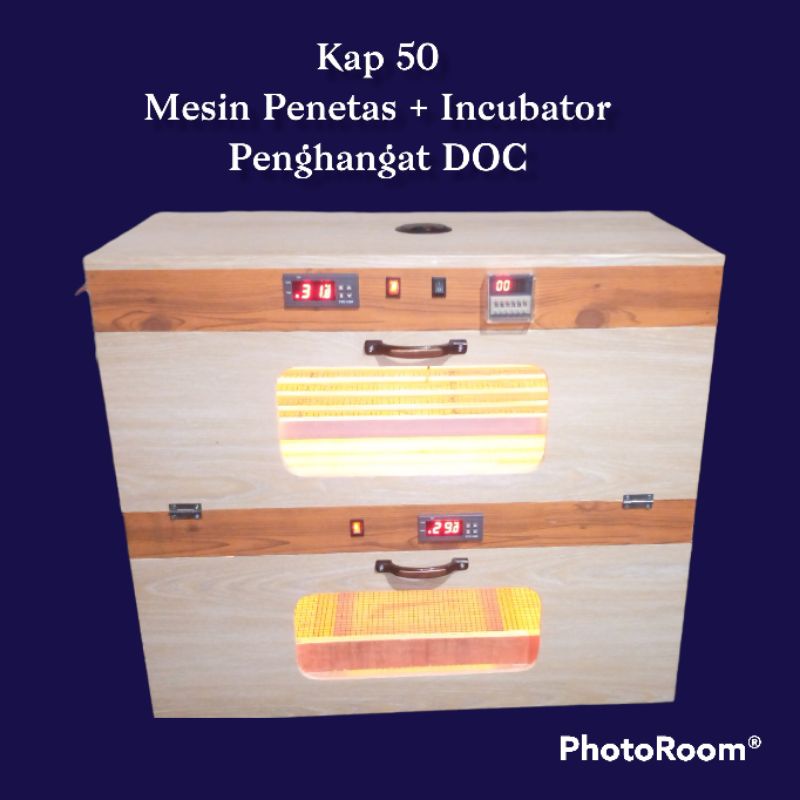 Mesin tetas full otomatis + Incubator