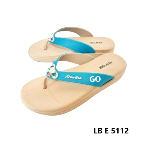 gof NEW ERA LB-E 5112 Sandal Japit Perempuan Sendal Japit Karet Wanita 36-40