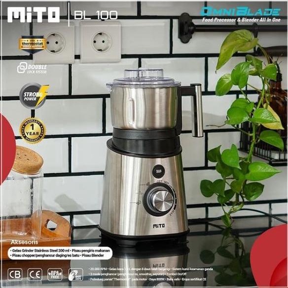 MITO BLENDER & FOOD PROCESSOR BL 100 / BL100