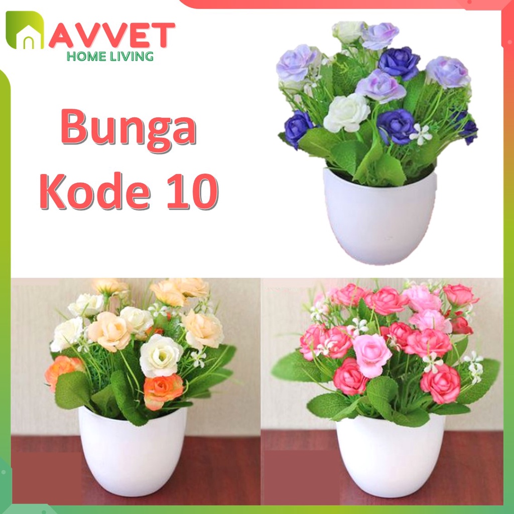 AVVET Ornamen Pot Tanaman Bunga Dekorasi Pot Tanaman Hias Mini Flower Matahari Mawar Hiasan Rumah Murah Bunga Hias 8 Bunga Hias 9 Bunga Hias 10 Bunga Hias 11 Bunga Hias 12 Import Murah