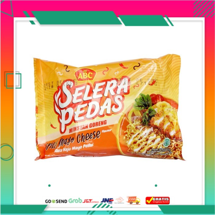 

ABC Mie Selera Pedas Spicy Mayo Cheese 85 g