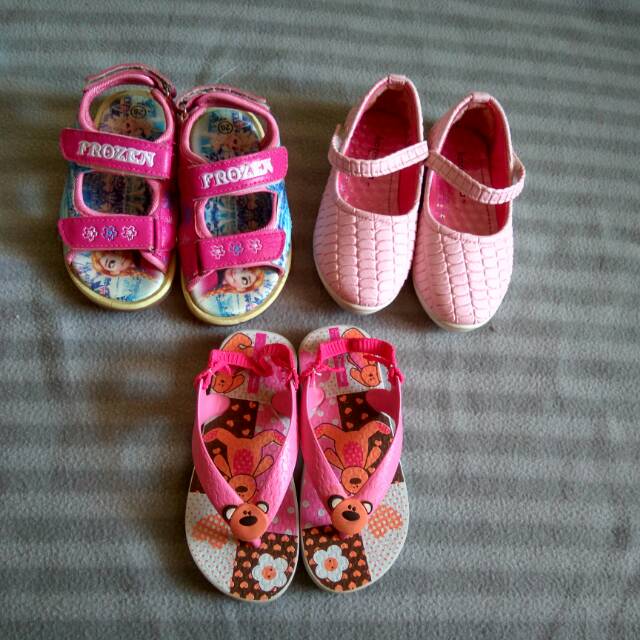 Sepatu Sandal  Balita Ipanema  Fozen Karenina Kids 