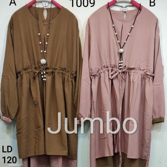 Tunik jumbo ld 120 terbaru 1009 - Kode D