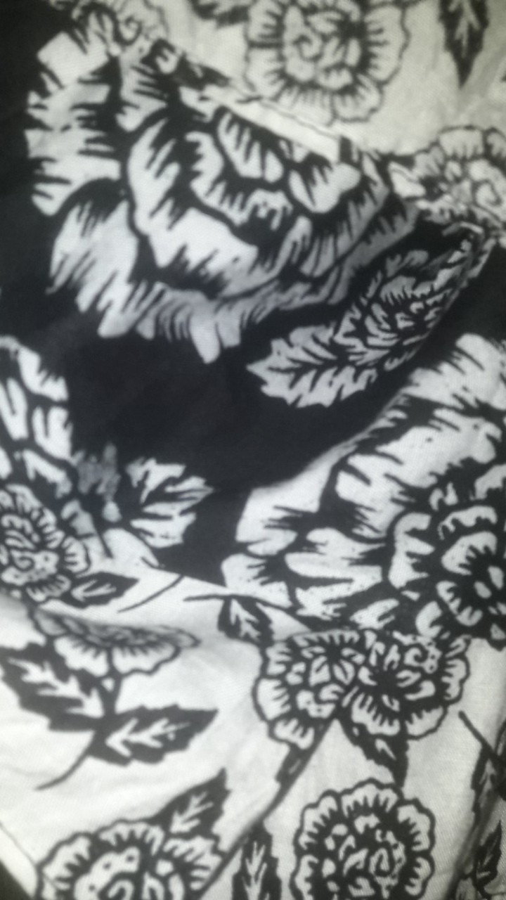 Long Dress Hitam Putih Gamis Muslim Fashion Tangan Panjang Jumbo Wanita Batik  Kekinian