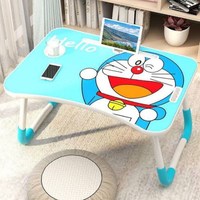 meja lipat doraemon