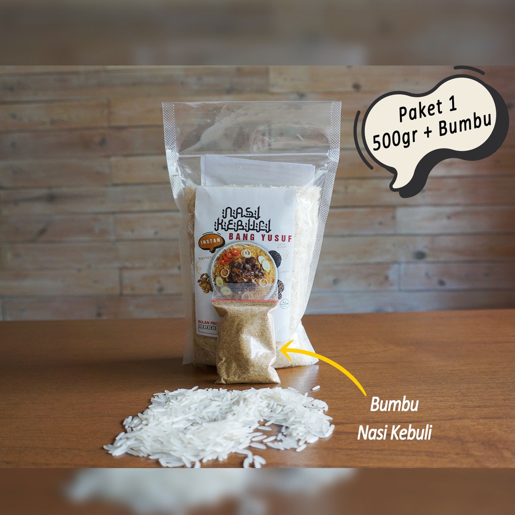 

Beras Basmati Plus Bumbu Instan 500gr