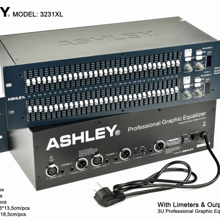 Ashley 3231 xl equalizer ashley 3231xl