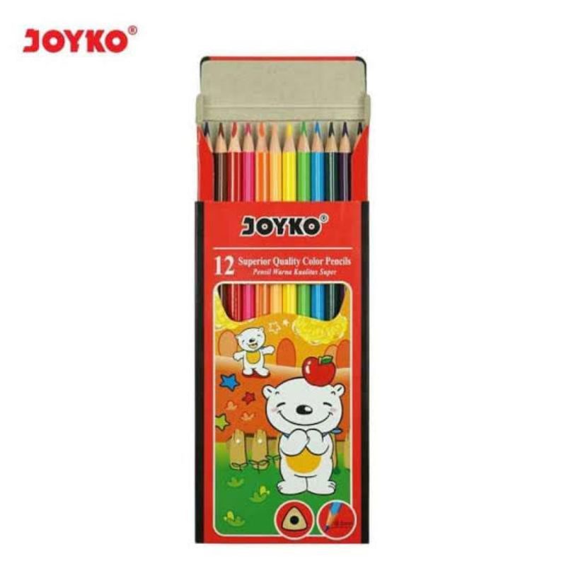 

PENSIL WARNA JOYKO PANJANG ISI 12 MURAH