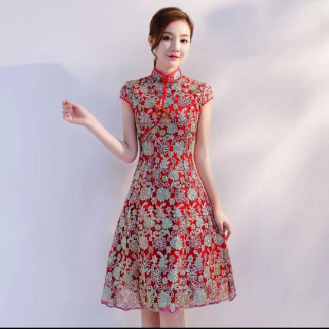 Cheongsam dress qipao dress modern dress sangjit