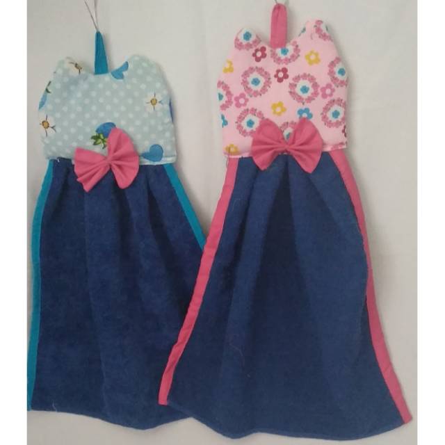 Lap tangan gantung model baju