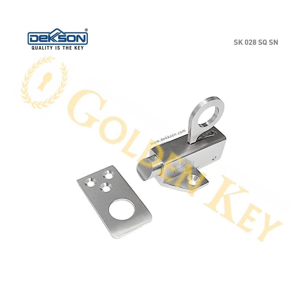Grendel Kunci Spring Knip Dekkson Dekson SK 028 SQ Jendela Kayu SSS