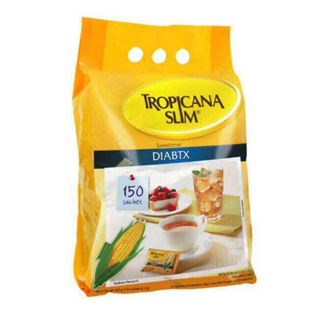 Tropicana Slim gula diet diabetes Diabtx isi 150 sachet