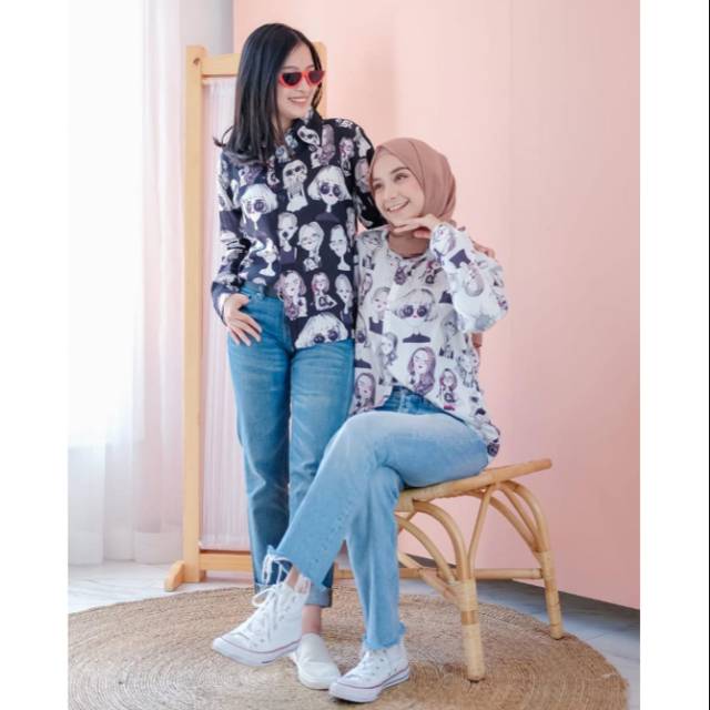 Blouse Retro Panjang Blouse Surabaya