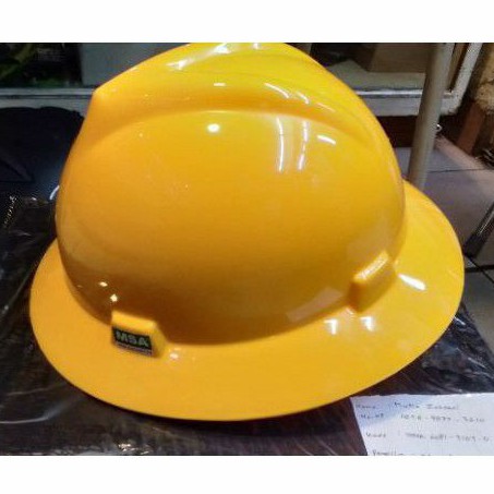 Helm Safety Proyek MSA Fullbrim Lokal Sarangan Fastrack