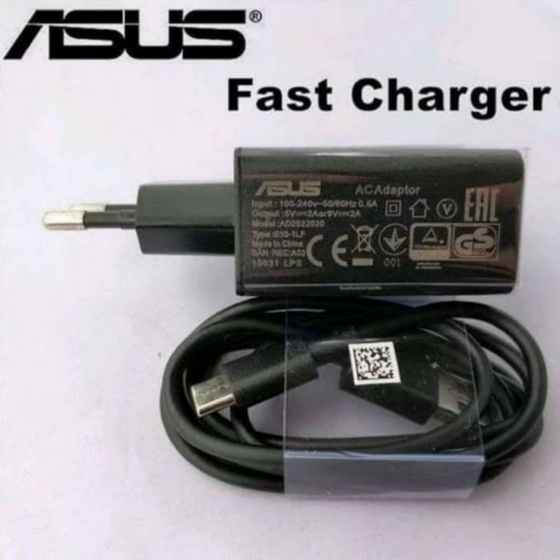 CHARGER ASUS ORIGINAL 100% FAST CHARGING MICRO USB &amp; TYPE C