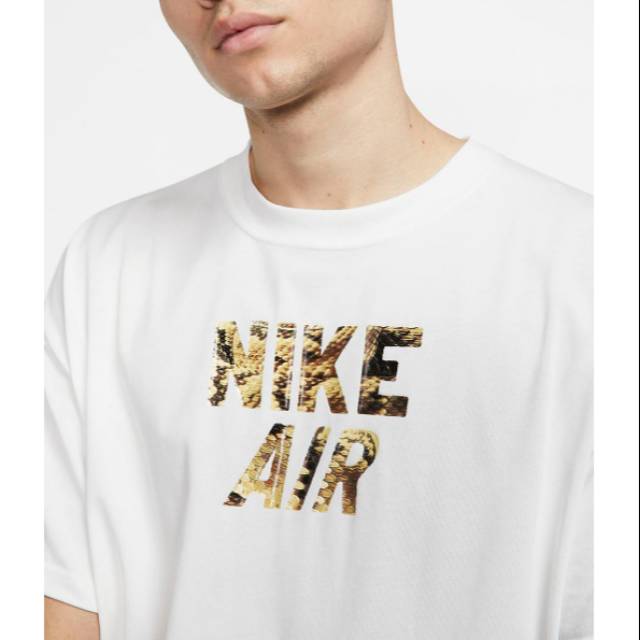 Original Nike Tee AF1 Snake White